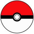 Valve stickers til platehjul - "Pokeball" (2 stk)