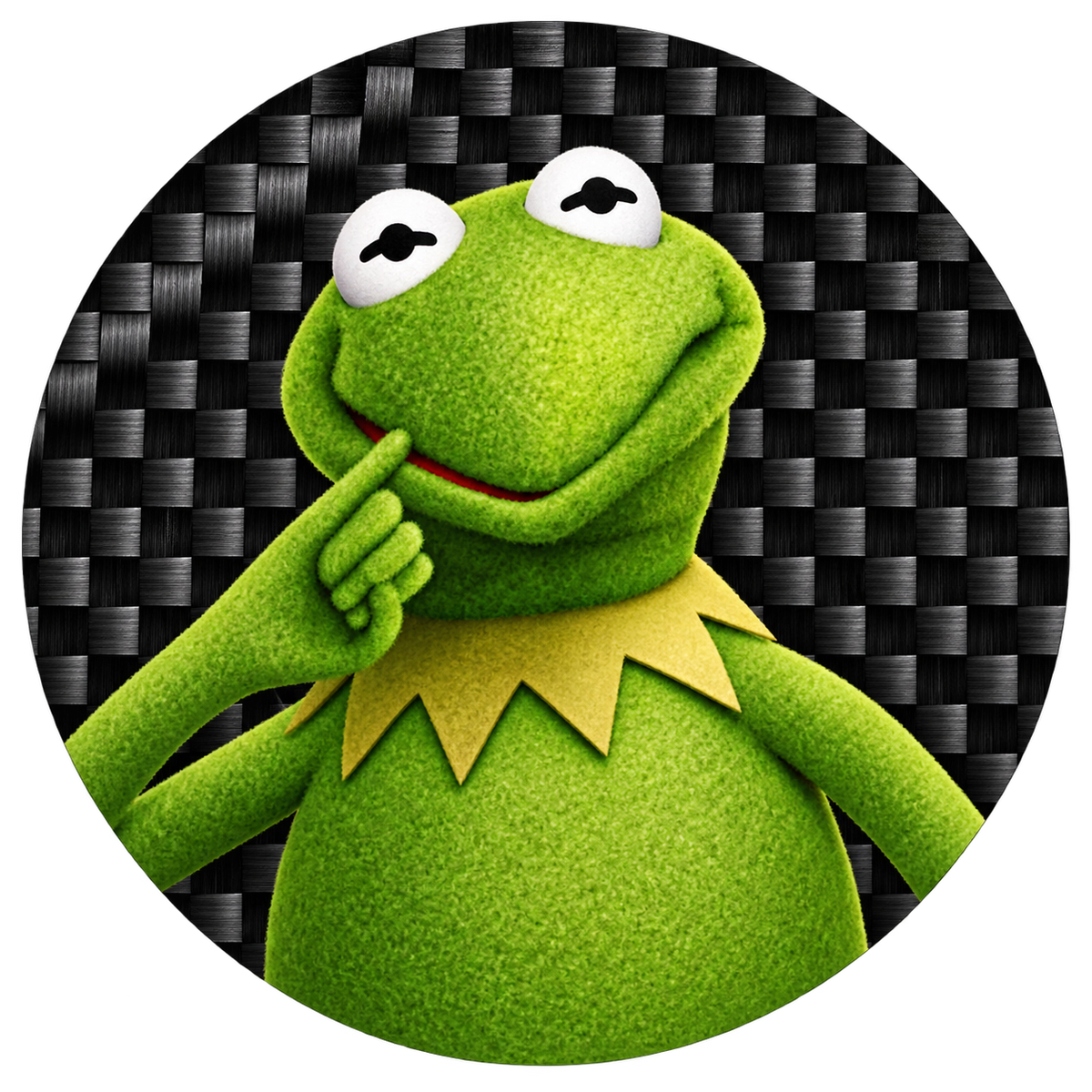 Valve stickers til platehjul - "Kermit" (2 stk)